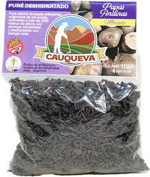 [p0311] PURE DESHIDRATADO DE PAPAS ANDINAS MORADAS CAUQUEVA X 110 GRS
