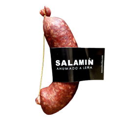 [p2109] SALAMIN PICADO FINO AHUMADO A LEÑA NO ES SOBERBIA x UNIDAD