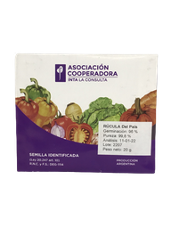 [p2617] SEMILLAS RUCULA INTA X 20 GRS