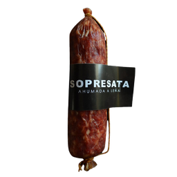 [p0995] ​​​SOPRESATTA AHUMADA A LEÑA NO ES SOBERBIA x UNIDAD