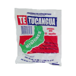 [p0350] ​​​TE NEGRO SAQUITOS TUCANGUA BOLSA X 25 U