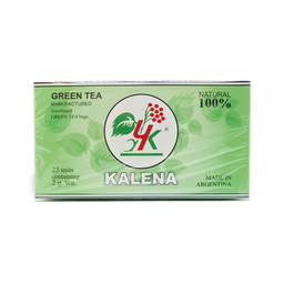 [p0584] ​​​TE VERDE SAQUITOS KALENA X 25 U