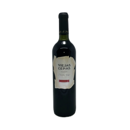 [p0508] ​​​​VINO ARTESANAL MALBEC VIEJAS CEPAS X 750 CC