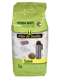 [p2460] YERBA MATE FLOR DE JARDIN SUAVE X 1 KG