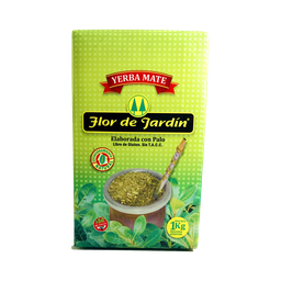 [p0381] YERBA MATE FLOR DE JARDIN TRADICIONAL X 1 KG