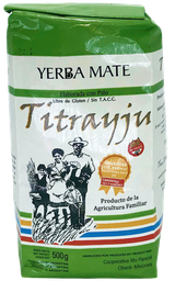 [p0398] YERBA MATE TITRAYJU X 500 GRS